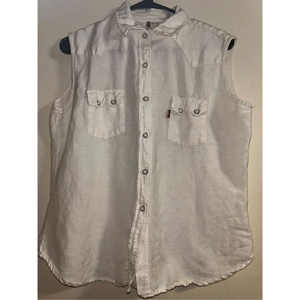 Vintage Levis Red Tab sleeveless top size large